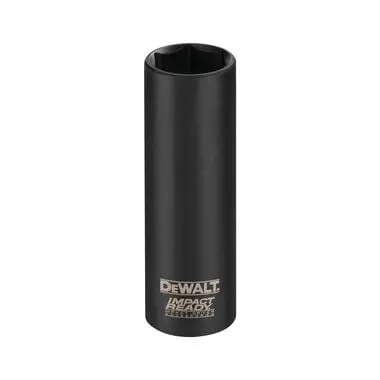 DEWALT IMPACT READY 3/4-Inch Deep Socket — 1/2-Inch Drive, 6-Point