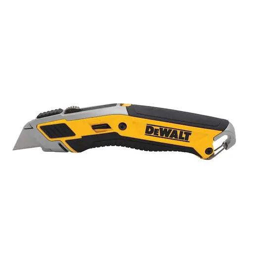 DEWALT Premium Retractable Utility Knife – Durable All-Metal Construction
