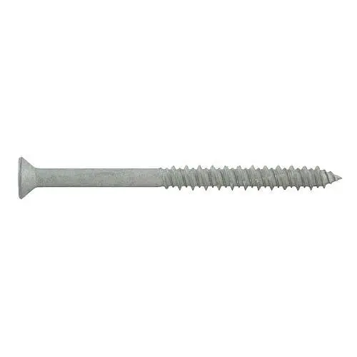 DEWALT UltraCon SS4 Concrete Screws — 1/4-Inch × 2-1/4-Inch, Phillips Flat Head, Gimlet Tip