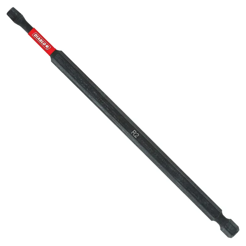 Diablo by Freud DSQ26P1 6-Inch #2 Square Drive Multi-Bit – Compact Hex-Shank Design