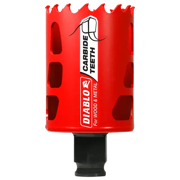 Diablo DHS1875CT 1-7/8″ Carbide-Tip Hole Saw – 2-3/8″ Cutting Depth
