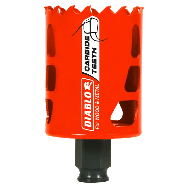 Diablo DHS2000CT 2″ Carbide-Tipped Hole Saw – 2-3/8″ Depth