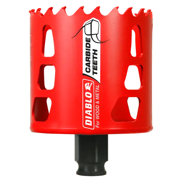 Diablo DHS2687CT 2-11/16″ Carbide-Tip Hole Saw – 2-3/8″ Cutting Depth