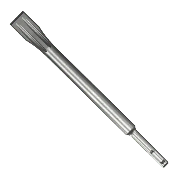Diablo DMAPLCH2010 SDS-Plus Dual-Tooth Flat Chisel – 3/4″ Width, 10″ Length, Heavy-Duty Concrete & Brick Removal