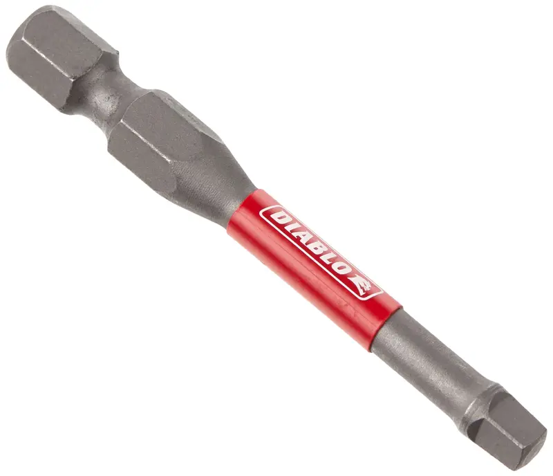 Diablo DSQ32B #3 Square Drive Bit – 2″ Length, 1/4″ Hex Shank