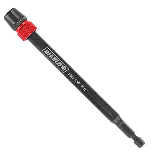 Diablo DXT1010 Universal Bit Extension – 1/4″ x 6″