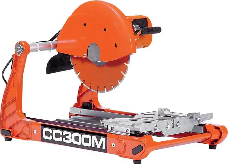 Diamond CC300M Electric Masonry Saw – 14″ Blade Guard, 2 HP, 115V/60Hz/15A