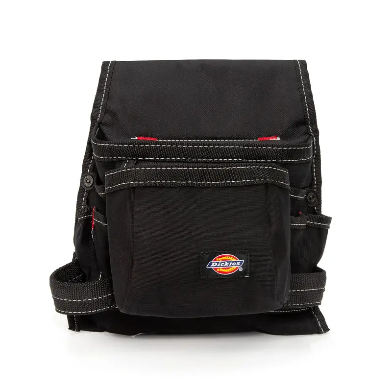 Dickies 57075 8-Pocket Utility Pouch – Compact Tool Organizer with Durable Canvas Construction