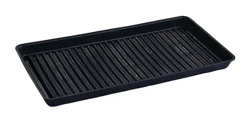 Eagle 1677BLK Heavy-Duty Black Containment Tray – 36″ × 18″ × 2″