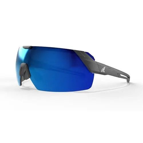 EDGE Makalu Z87+ Safety Glasses – Prescription-Compatible, Shatterproof Lenses, Polarized/Tinted/Clear Options, Flexible Anti-Slip Frame