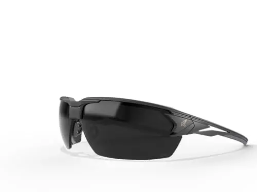 EDGE Pumori Z87+ Polarized Safety Sunglasses for Men – TPR-Adjustable, Non-Slip, UV-Blocking Tinted Eyewear with Flexible Polycarbonate Frames