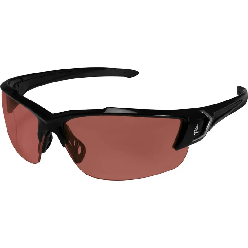 Edge SDK115-G2 Khor G2 Wraparound Safety Glasses – ANSI/ISEA & MCEPS Certified, UV400, Anti-Scratch Copper Lens