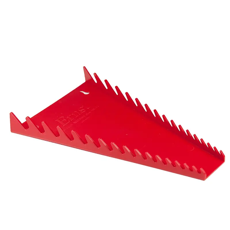ERNST 16-Slot Wrench Tray – Bold Red Finish for Easy Identification