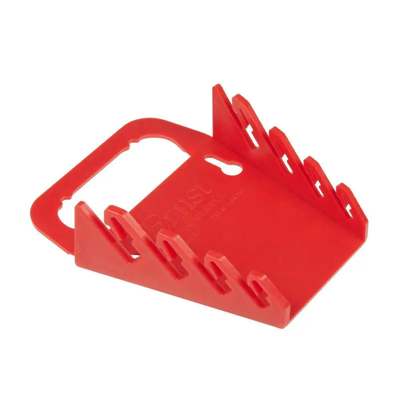 Ernst 5040 Red Gripper Wrench Holder – Space-Saving 4-Wrench Organizer