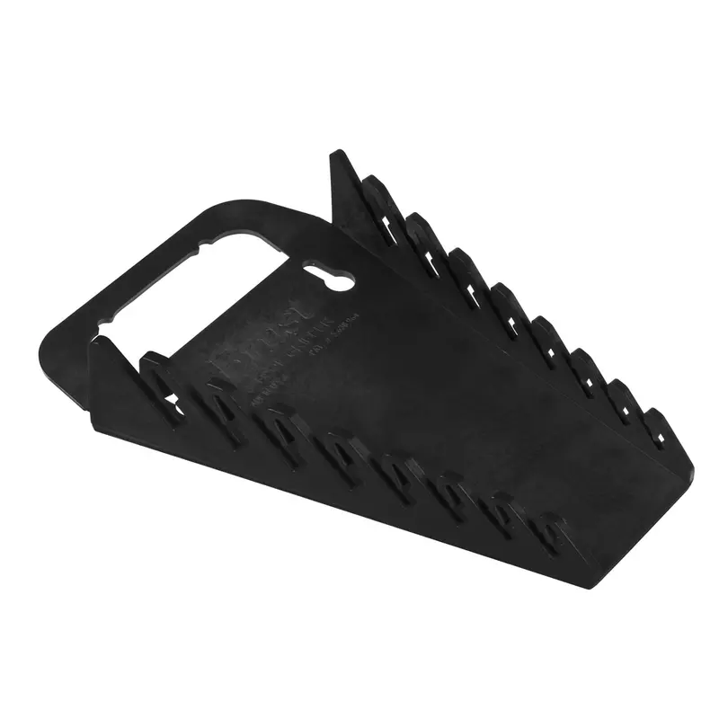 Ernst 5047 Black 8-Wrench Gripper Organizer – Sleek, Space-Efficient Design