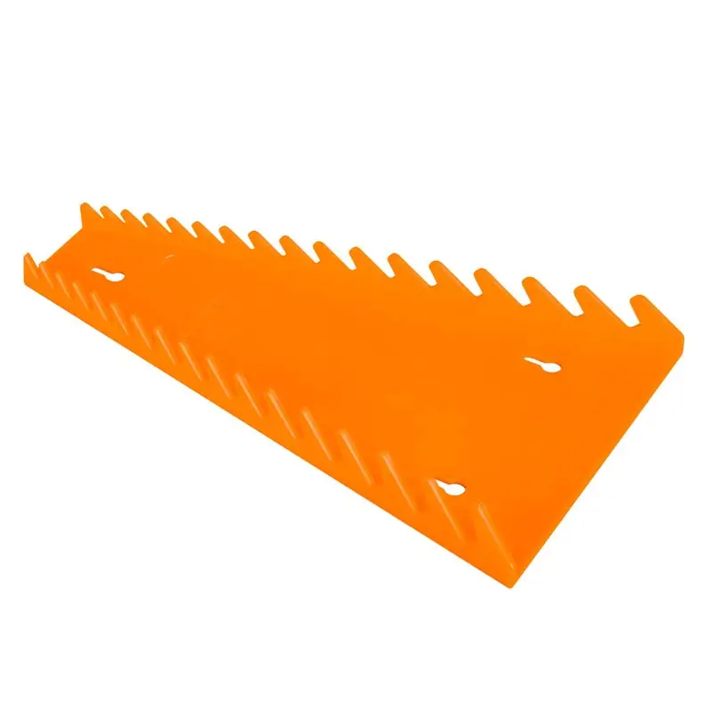 ERNST 5152 Reverse-Orientation Wrench Tray – 16-Pocket Organizer, Orange