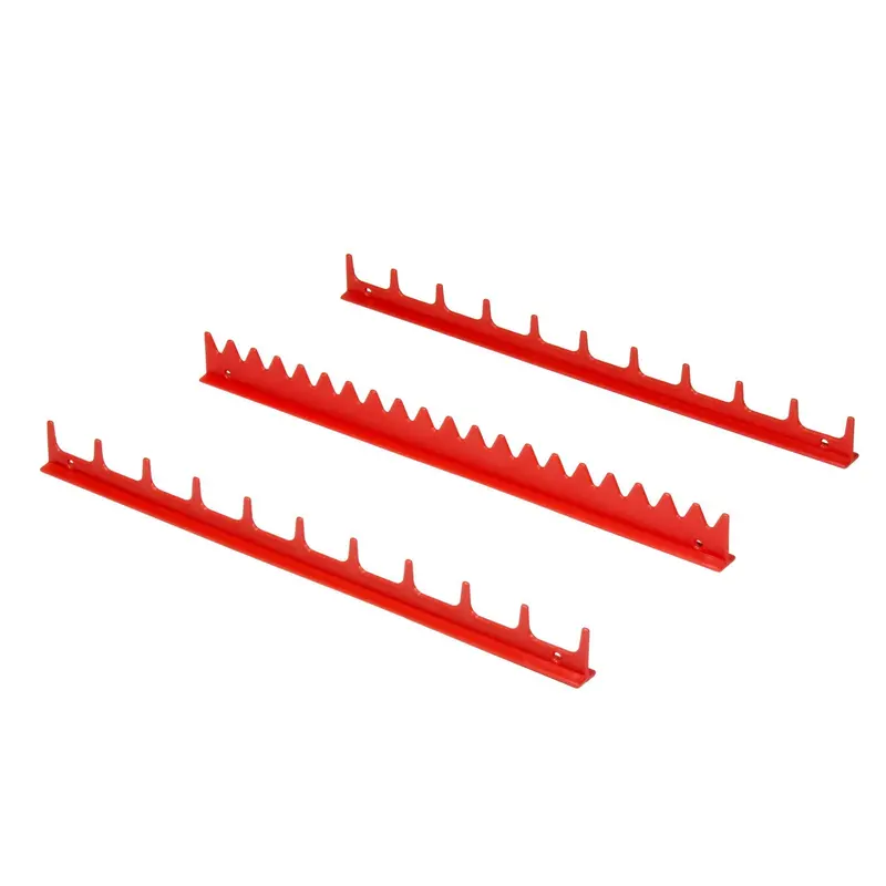 ERNST 6010-Red Screwdriver Rail Kit – 20-Slot Wall-Mount Organization System