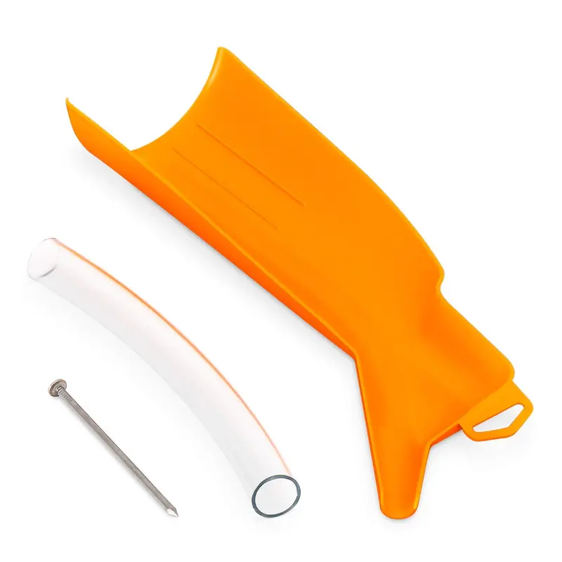 Ernst Greg’s Patented Drip-Free Oil Filter Funnel — Orange, USA-Made Motorcycle Maintenance Tool