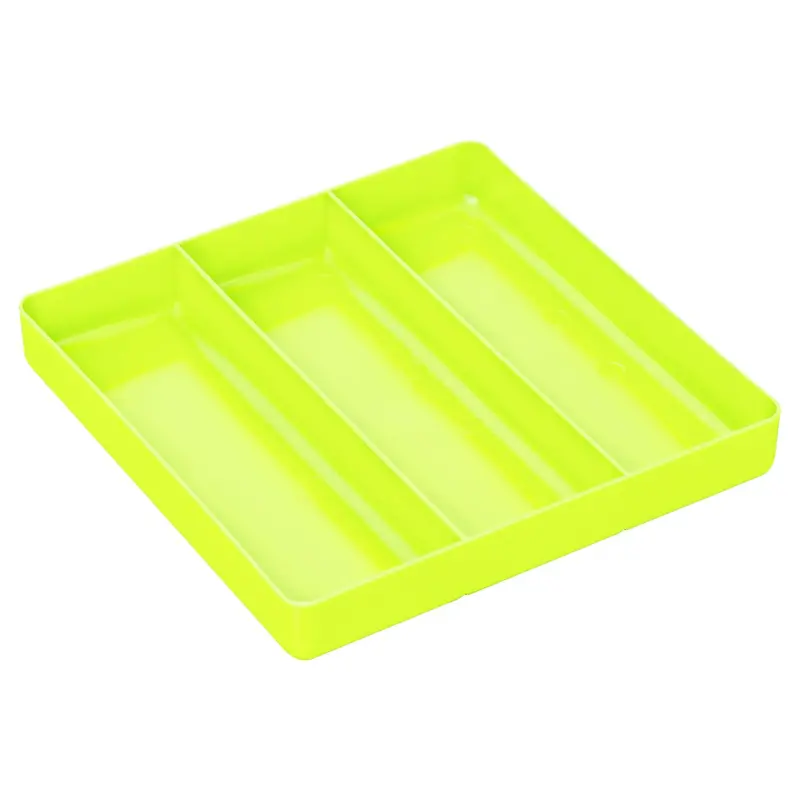 Ernst Manufacturing 3-Compartment Stackable Toolbox Tray – Heavy-Duty Organizer for Mechanics, Electricians & DIY Users – Made in USA