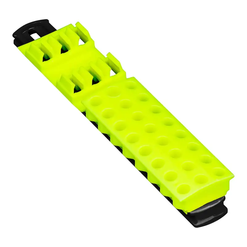Ernst Manufacturing Magnetic Bit Buddy – 1/4-Inch Hex Bit Holder, High-Visibility Black