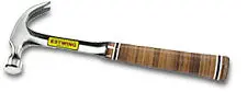 Estwing E-20C 20 oz Curved Claw Hammer with Leather Grip