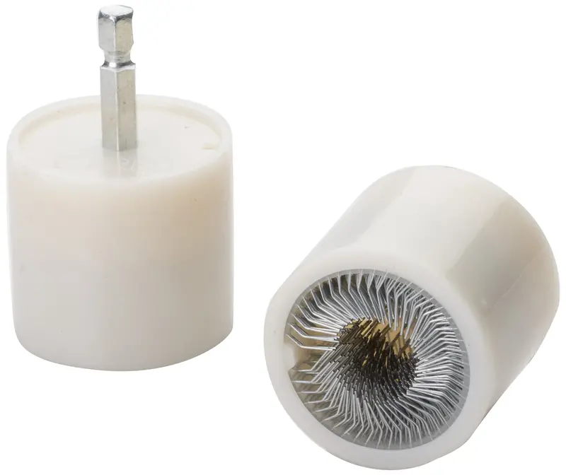 EZRED 505BTSSHQD Steel Battery Terminal Cleaner – Shaft-Driven Brush for Corrosion Removal