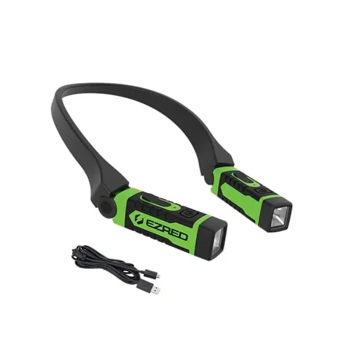 EZRED Any Wear Neck Light – Green (Model NK15-GR)
