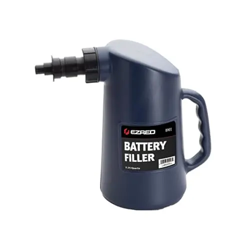 EZRED B901 Auto-Shutoff Battery Jug Filler – Precision Acid Filling System for Golf Cart & Solar Batteries