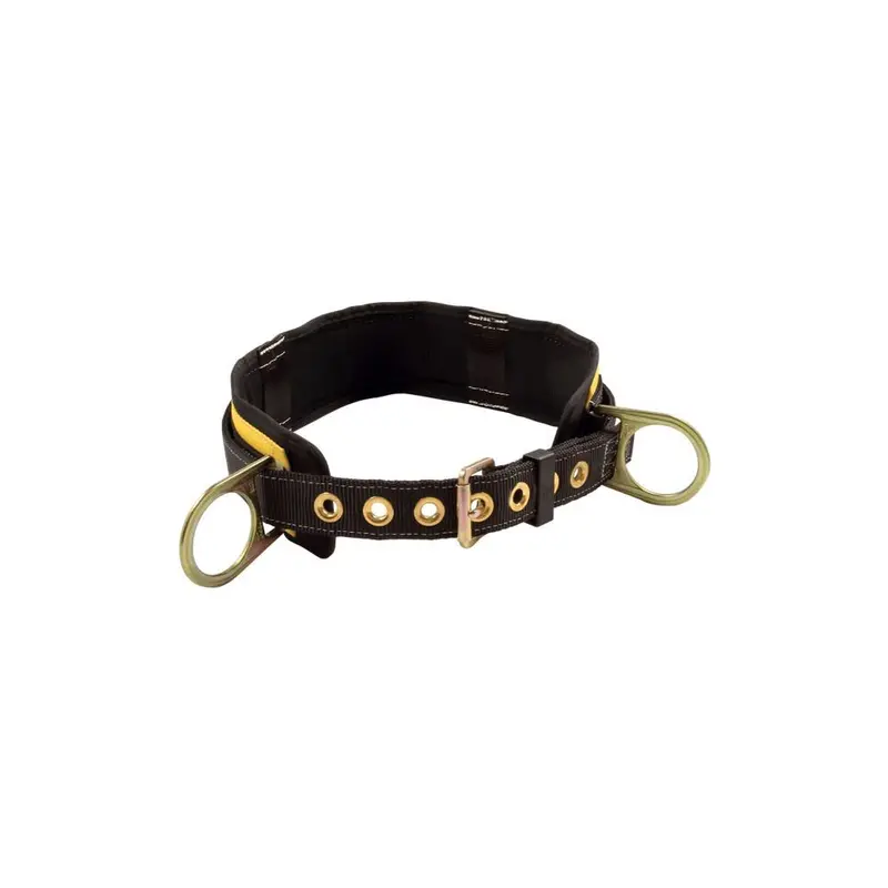 FallTech Padded Positioning Body Belt – Large, Dual D-Ring Design