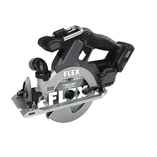 FLEX 24V 6-1/2-Inch Brushless Circular Saw – Bare Tool