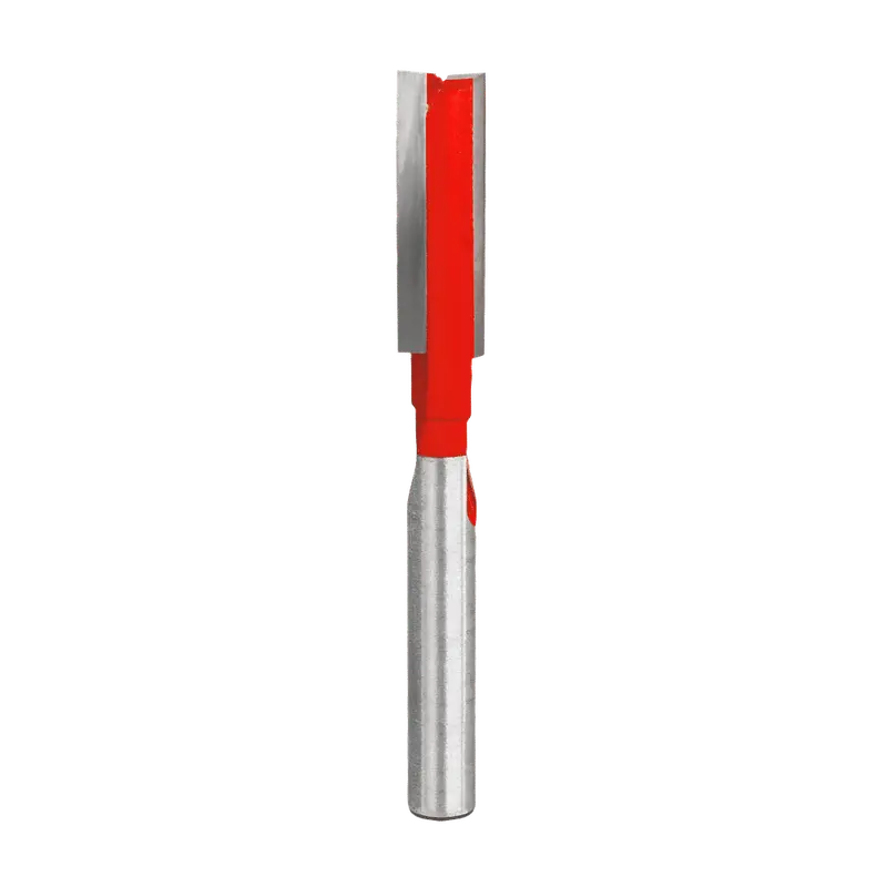 Freud 04-118 Double-Flute Straight Router Bit — 5/16″ Diameter, 1/4″ Shank