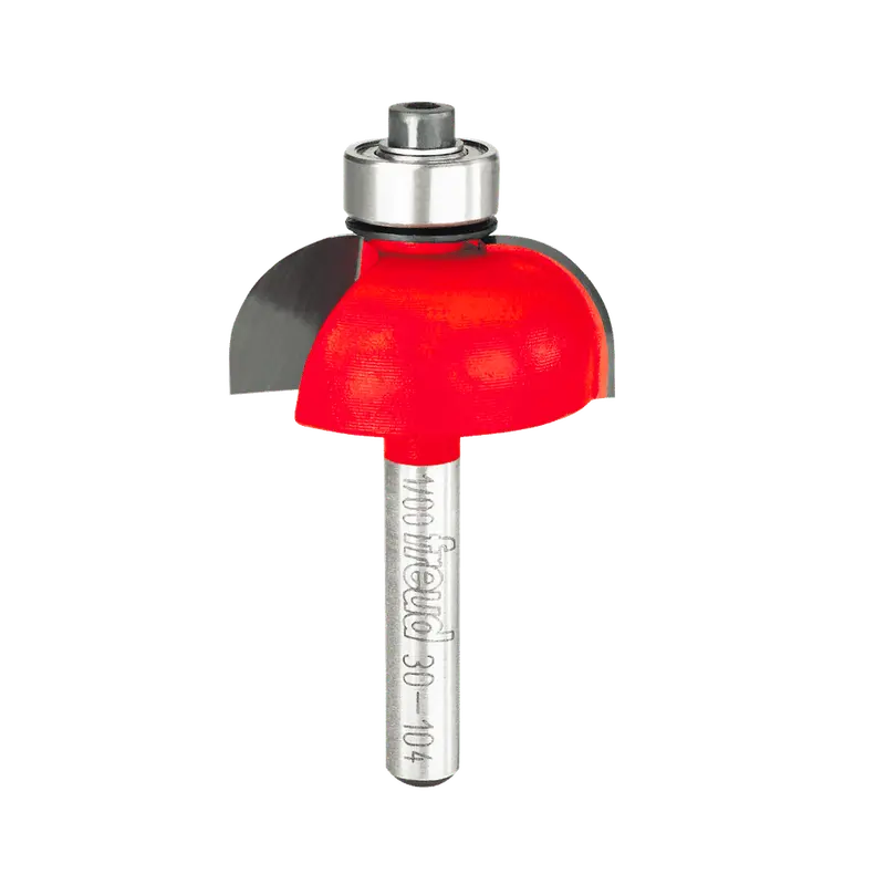 Freud 30-104 Cove Router Bit — 3/8″ Radius, 1/4″ Shank