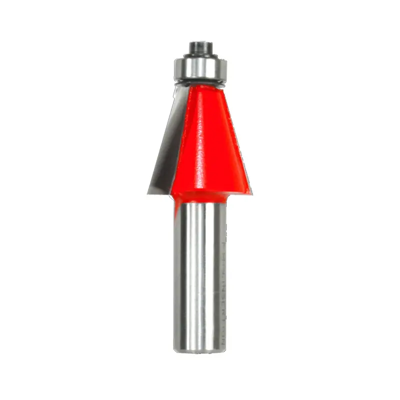 Freud 40-098 Chamfer Router Bit: 1″ Diameter, 1/2″ Shank