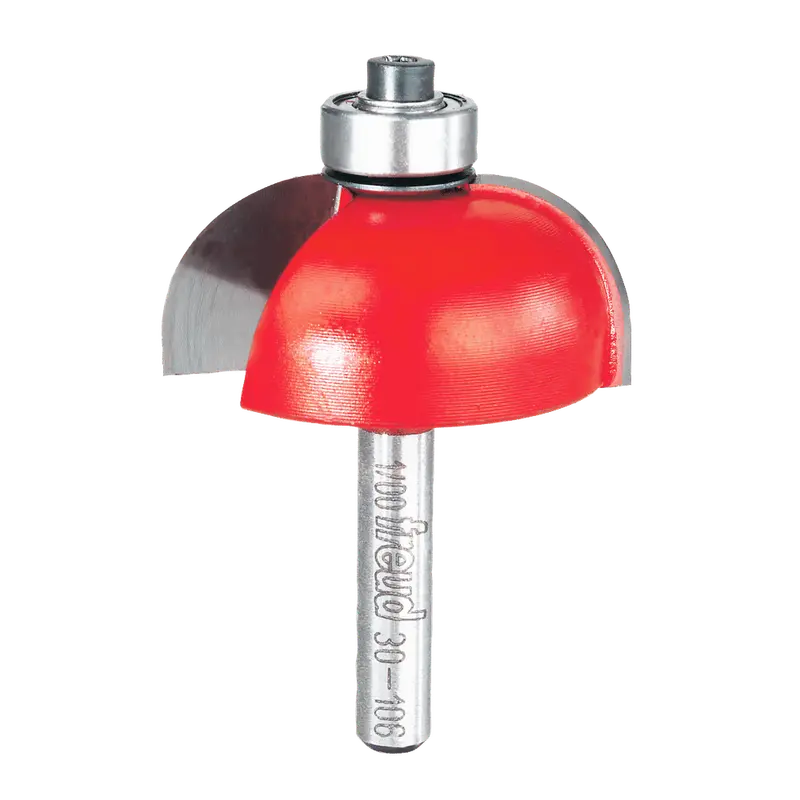 Freud Cove Router Bit – 1/2″ Radius, 1/4″ Shank