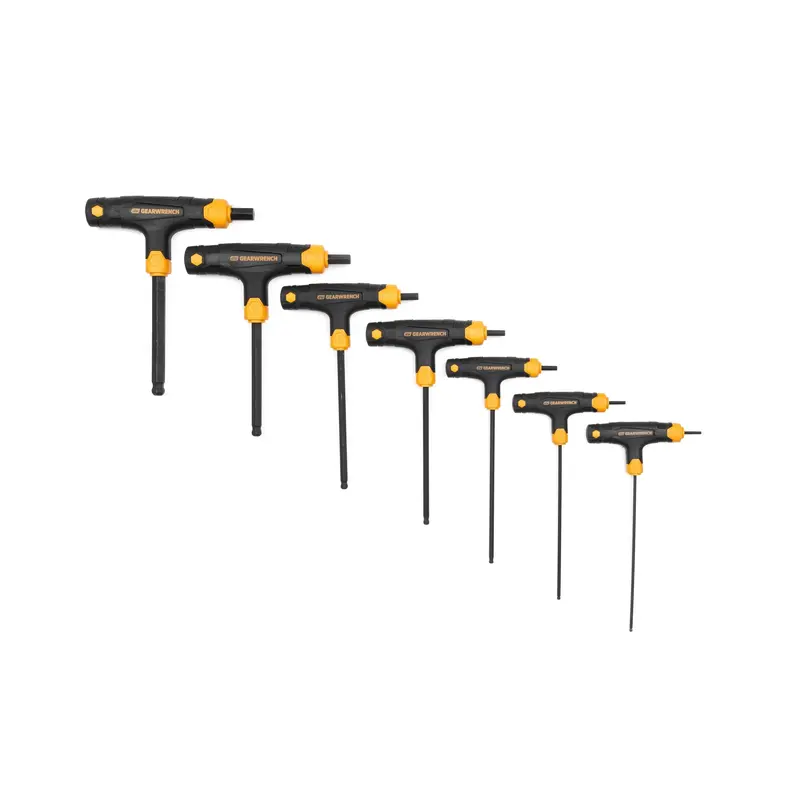 GEARWRENCH 7-Piece Metric T-Handle Ball-End Hex Key Set