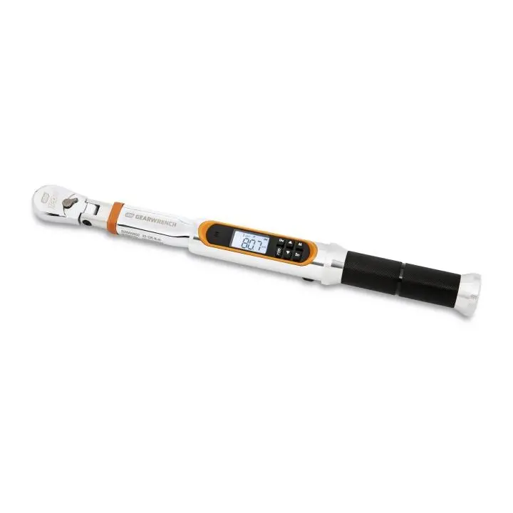 GEARWRENCH 85195 3/8-Inch Drive 120XP Flex-Head Electronic Torque Wrench with Angle Measurement