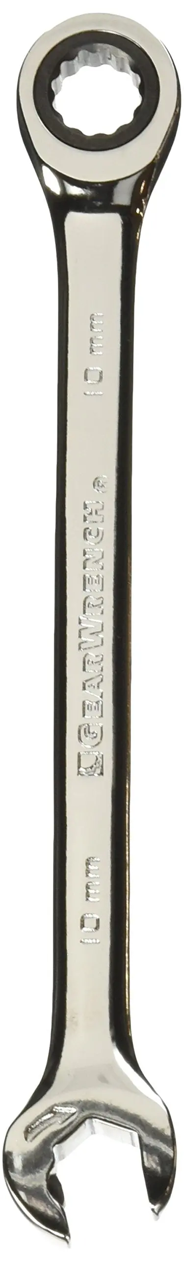 GEARWRENCH 85510 12-Point Ratcheting Combination Wrench – 10mm Open-End Design