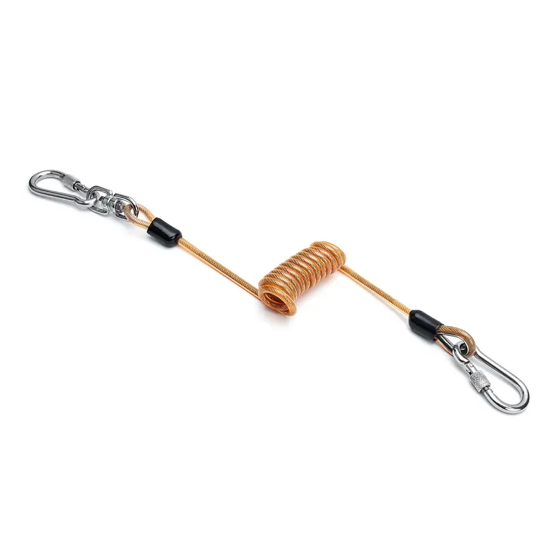 GEARWRENCH 88775 Coiled Safety Lanyard for Hand Tools – 2 lb. Weight Capacity