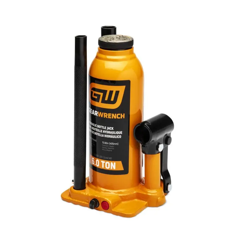 GEARWRENCH GWHBJ6T 6-Ton Hydraulic Bottle Jack — Heavy-Duty Lifting Tool