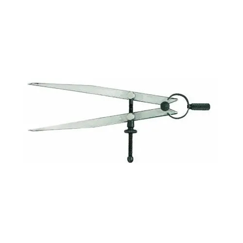 General Tools 450-6 Steel Flat-Leg Divider – Precision 6-Inch Drafting & Layout Instrument