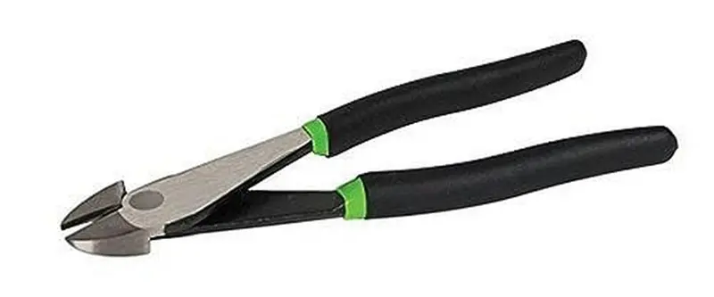 Greenlee 0251-08D Mini Diagonal Cutters – 8-Inch, Ergonomic Dipped-Grip Pliers
