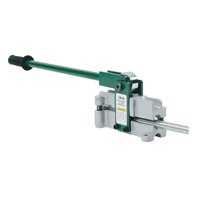 Greenlee 1810 Little Kicker Offset Bender – Hand-Operated EMT Conduit Bender for 1/2″ Tubing