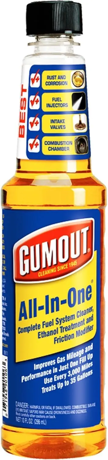 Gumout 510016 Fuel System Cleaner – 10 Fluid Ounce Bottle