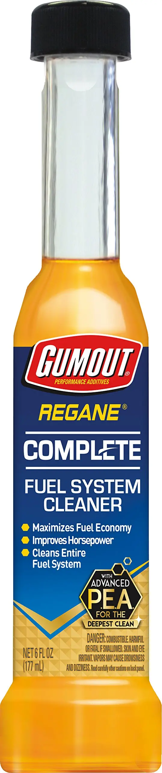 Gumout 800001364 Regane Complete Fuel System Cleaner — 6 oz. Bottle