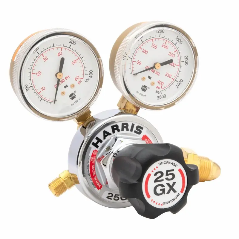 Harris 25Gx-50-510P Single-Stage Propane Gas Regulator For Industrial Use 1