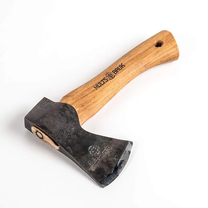 Hults Bruk Jonaker Hatchet – 1-Pound Forged Head, 9.4-Inch Hickory Handle