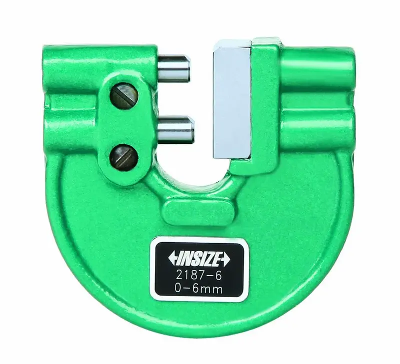 INSIZE 2187-89 Adjustable Snap Gauge: 3.23–3.50 Inch Setting Range