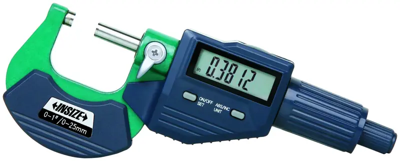 INSIZE 3109-50E Electronic Outside Micrometer – 1″–2″ (25–50 mm) Range