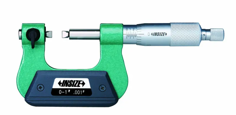 INSIZE 3281-4 Thread Micrometer for 3–4 Inch Screws with 0.001-Inch Accuracy