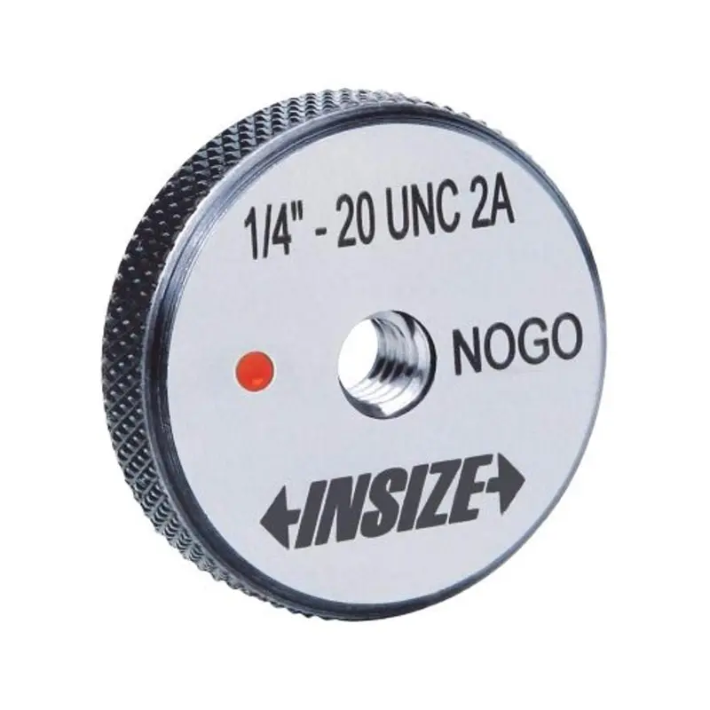 INSIZE 4121-9D2N 9/16-18 UNF No-Go Thread Ring Gage – American Standard